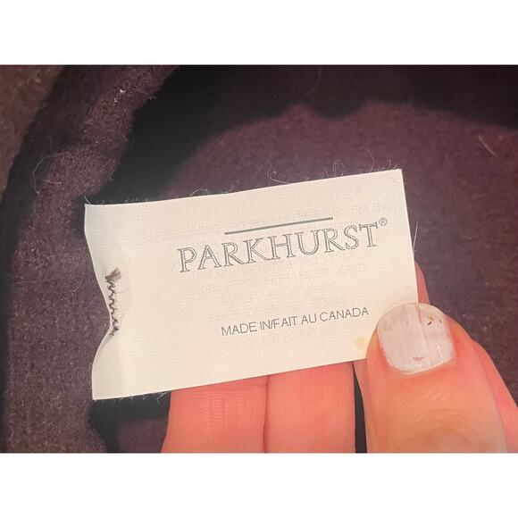 Parkhurst Canada Chocolate Brown Wool Cloche, Cap, One Size - Picture 7 of 8